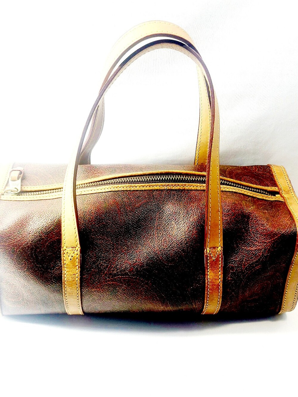 Etro Leather Satchel Bag